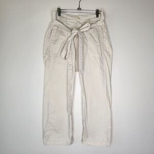 The Great Cream Belted Pants 1